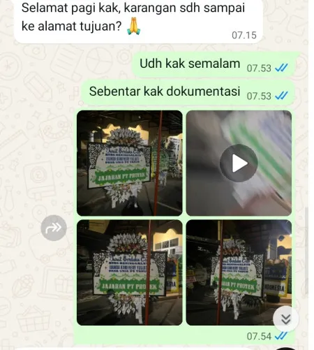 Pengiriman Papan Bunga Selamat Rejosari Pringsurat